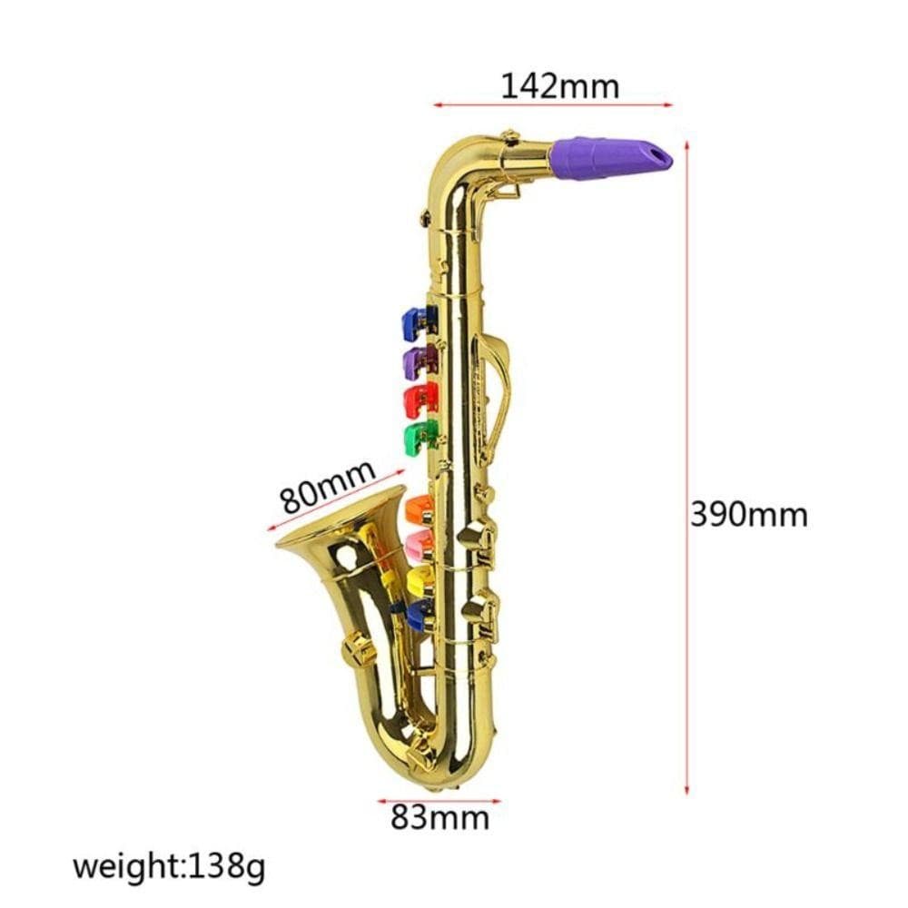Brinquedo De Saxofone Infantil CORDELL , 8 Tons Com Instrumento Musical Sonoro , Simulação De Performance Educacional Em