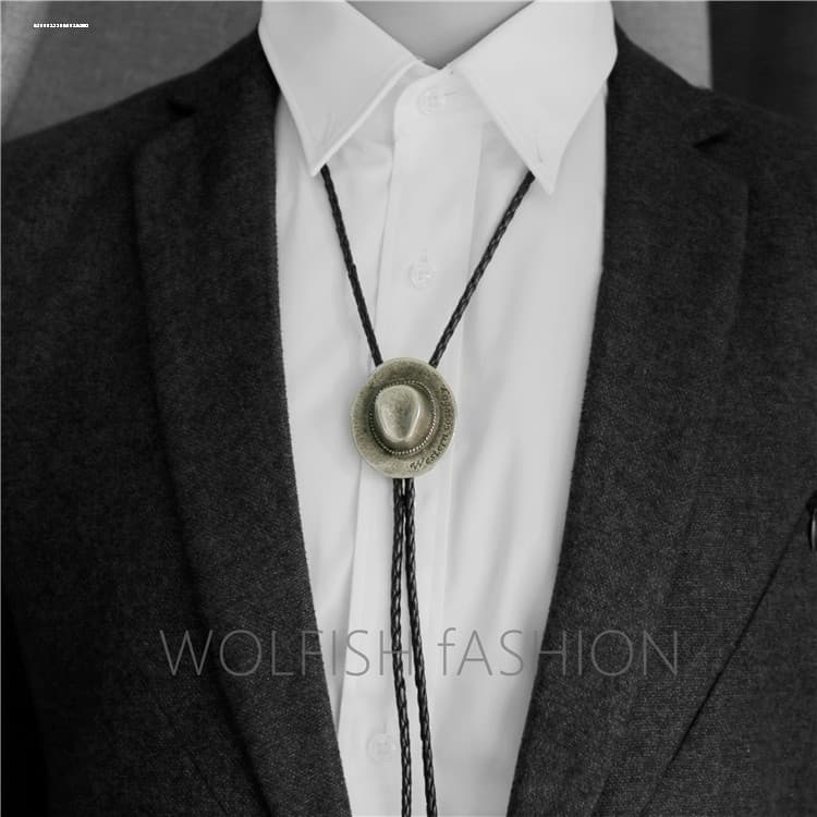 Japonês coreano Retro britânico bolo gravata Denim Polo gravata ocidental masculino colar camisa gravata borboleta colar