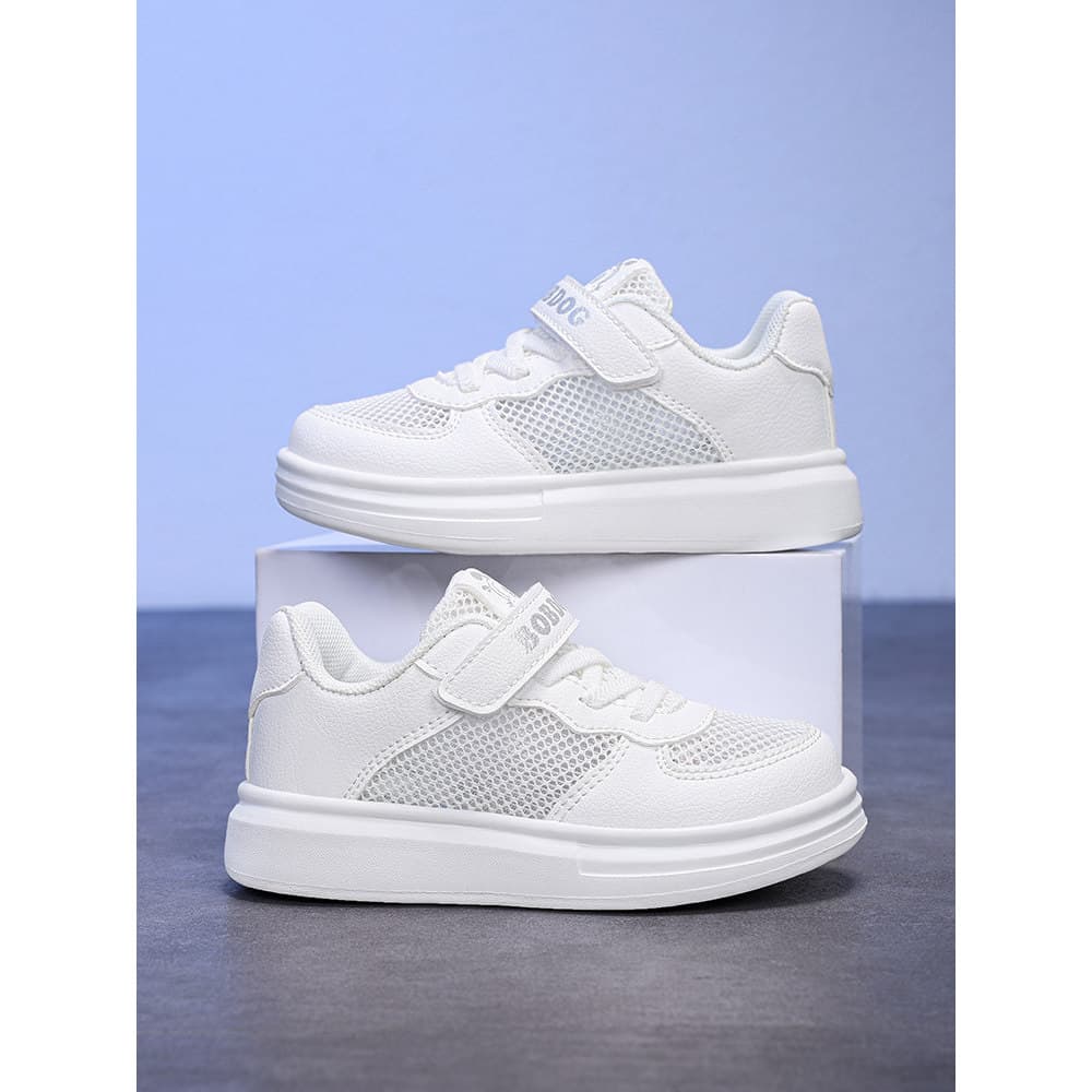 Bobo sapatos infantis primavera verão meninos sapatos brancos 2026 novo estilo respirável tênis meninas casuais esportes