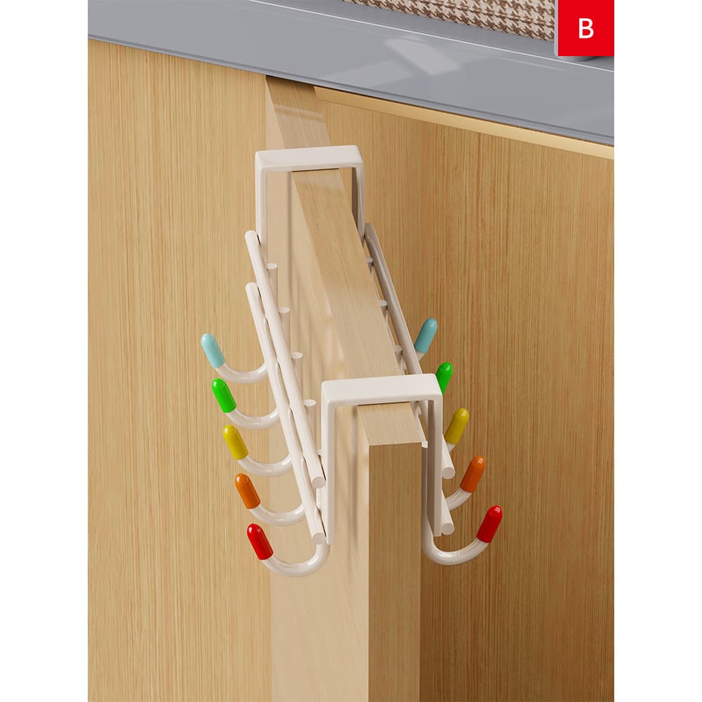 Toalheiro porta de entrada guarda-roupa gancho cabide entrada multifuncional chapéu chave rack perfuração-livre doméstic