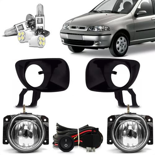 Kit Farol Milha Palio Siena Strada G2 2001 2002 2003 2004