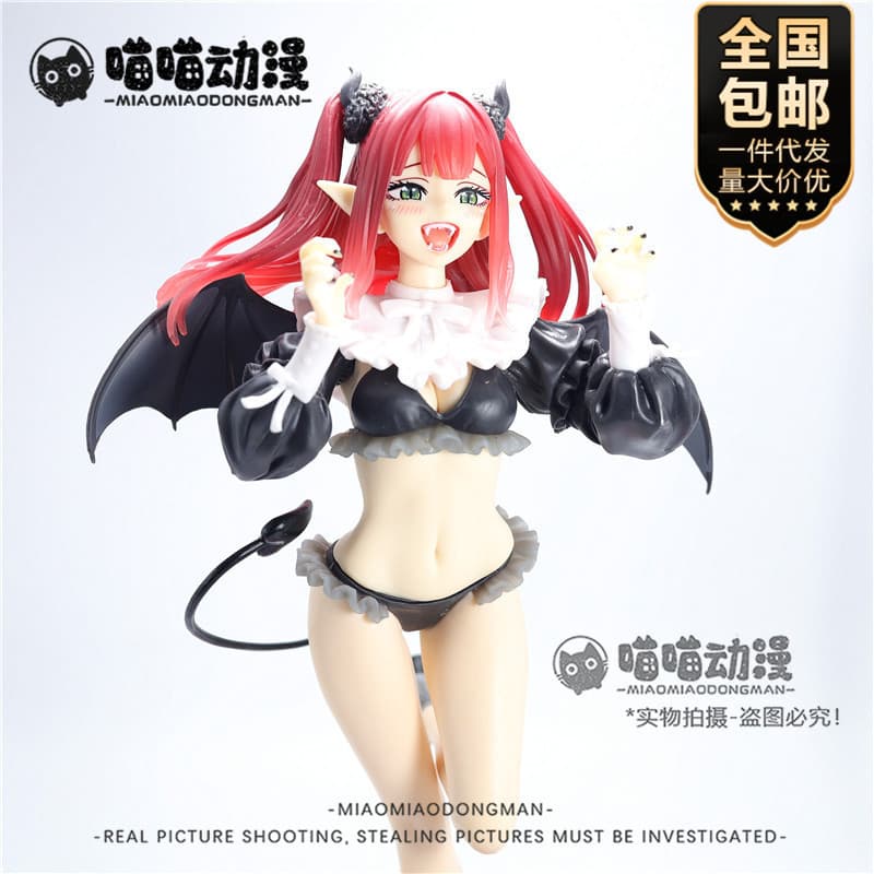 Trocando bonecas caindo em Aihe Kitagawa Heimeng Liz Figura de modelagem fofa linda menina decoração de mesa