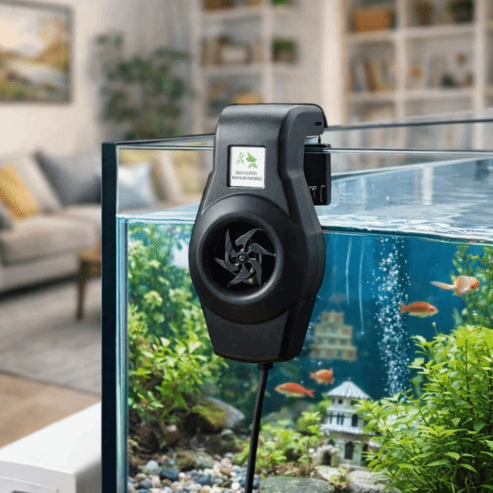 Ventilador De Resfriamento De Aquário  , Mini USB Silencioso E Poderoso , Ajustável Para Tanque De Peixes Rápido
