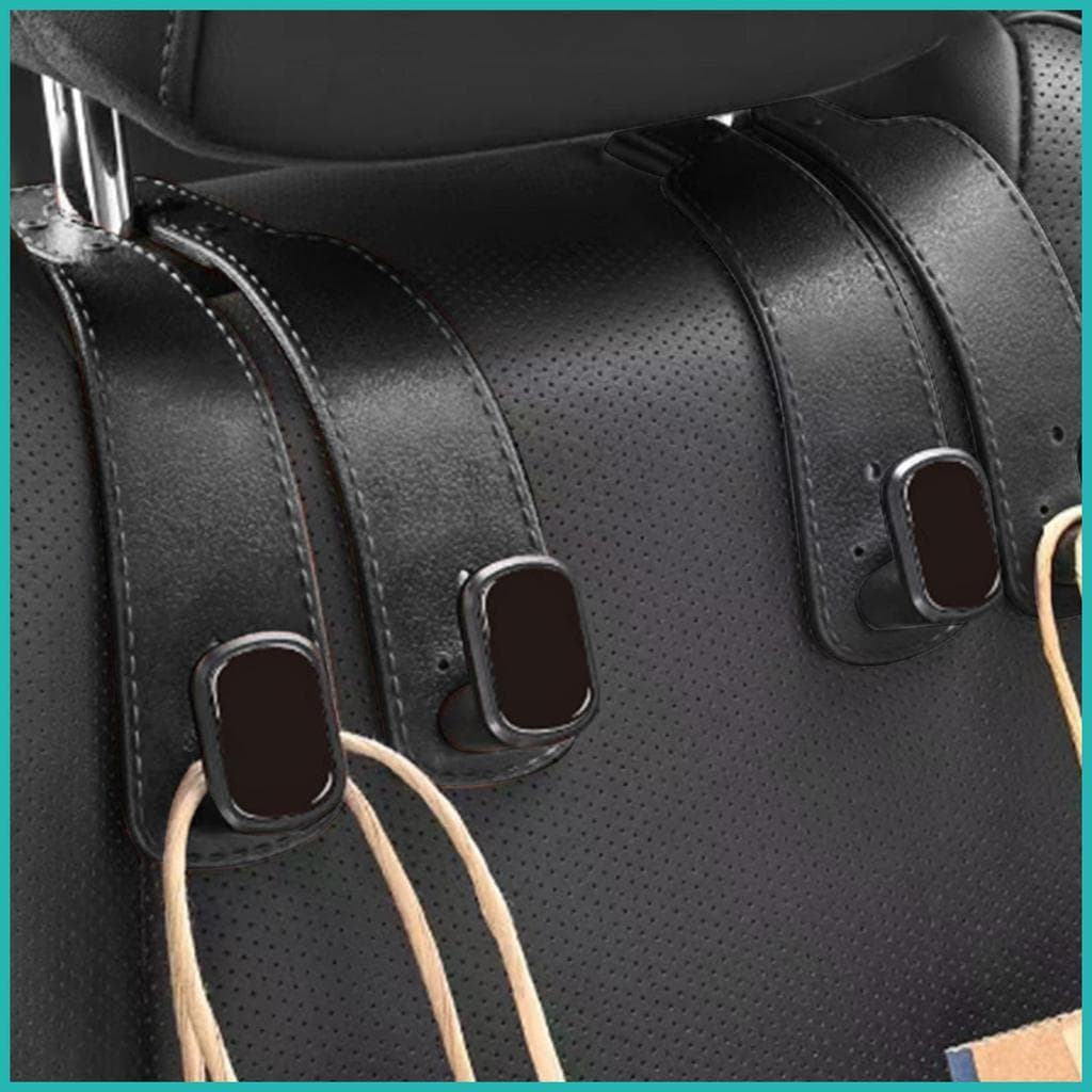 Ganchos De Encosto De Cabeça Para Carro Multifuncional Elegante Cabide Organizador Suporte Do Telefone Assento De Volta