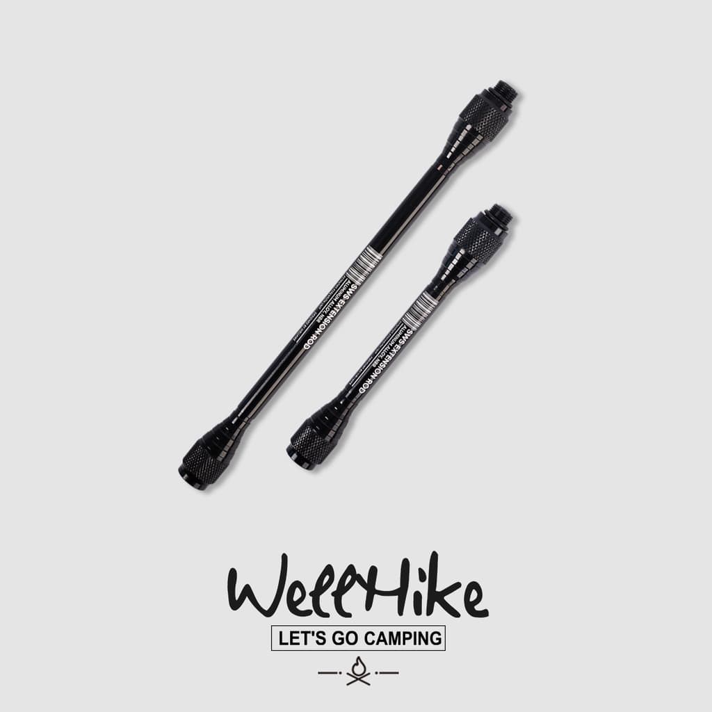 WELLHIKE ao ar livre estrelado tanque de gás extensão tubo ventilação 15cm22cm atmosfera tenda acampamento aumentando ve