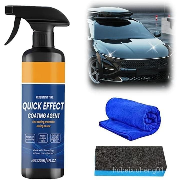 Agente de Revestimento de Ação Rápida para Carros, Spray de Revestimento de Ação Rápida para Carros 2026 Aprimorado, Spr