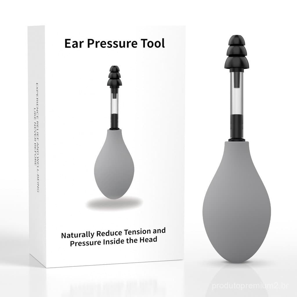 O dispositivo de pressão auricular ZOK utiliza estimulação de pressão no ouvido interno para alívio natural do estresse