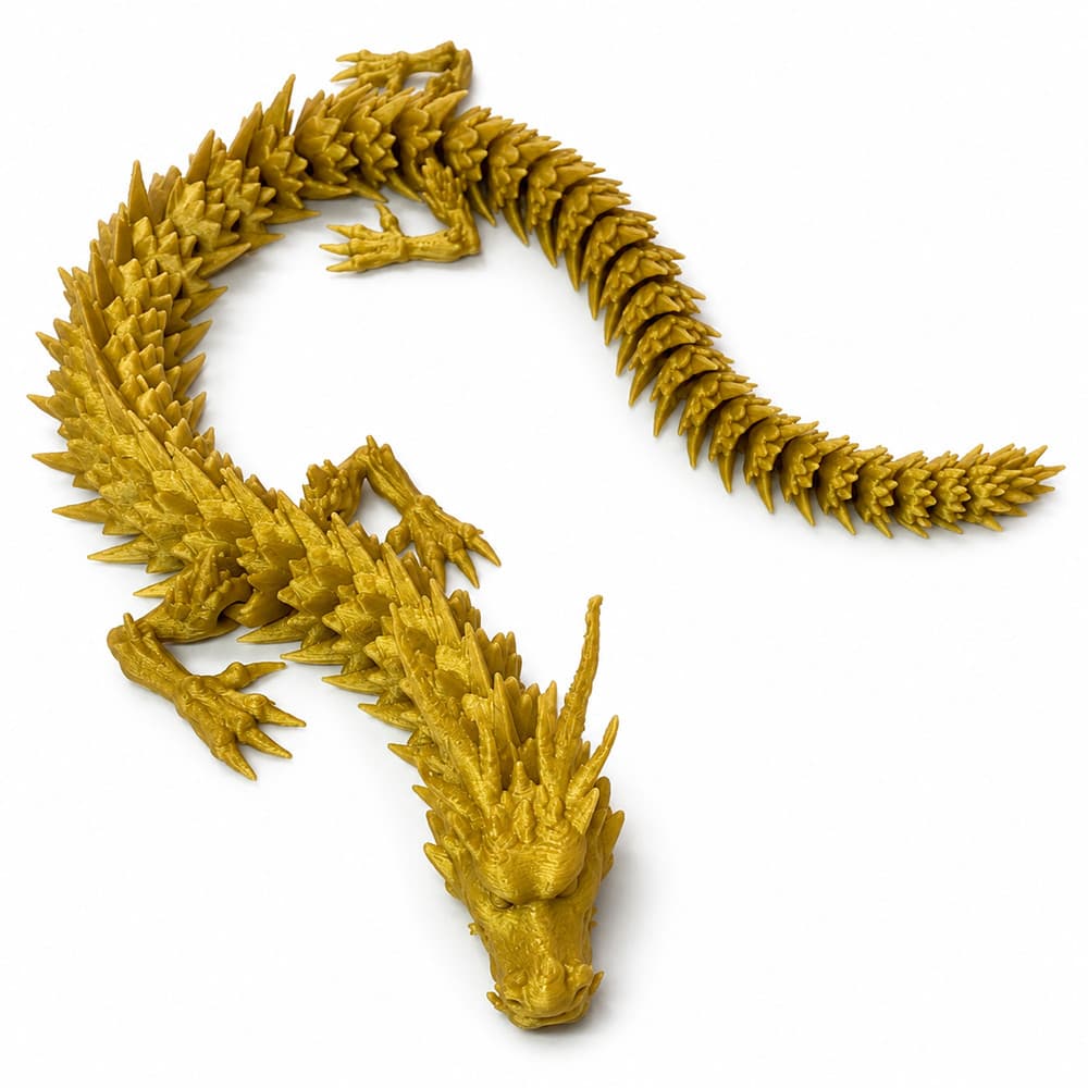 Dragão Articulado Flexível 30 cm - Brinquedo/ Decoração Impressão 3D QUALIDADE PREMIUM