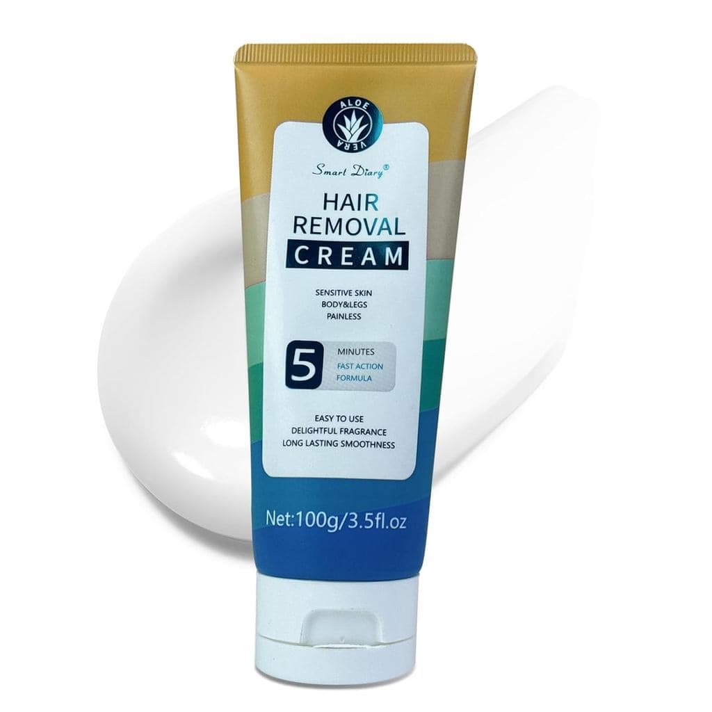 Creme Depilatório Umex para Homens e Mulheres – Fórmula para Pele Sensível com Extrato de Aloe Vera e Alcaçuz, Protege a