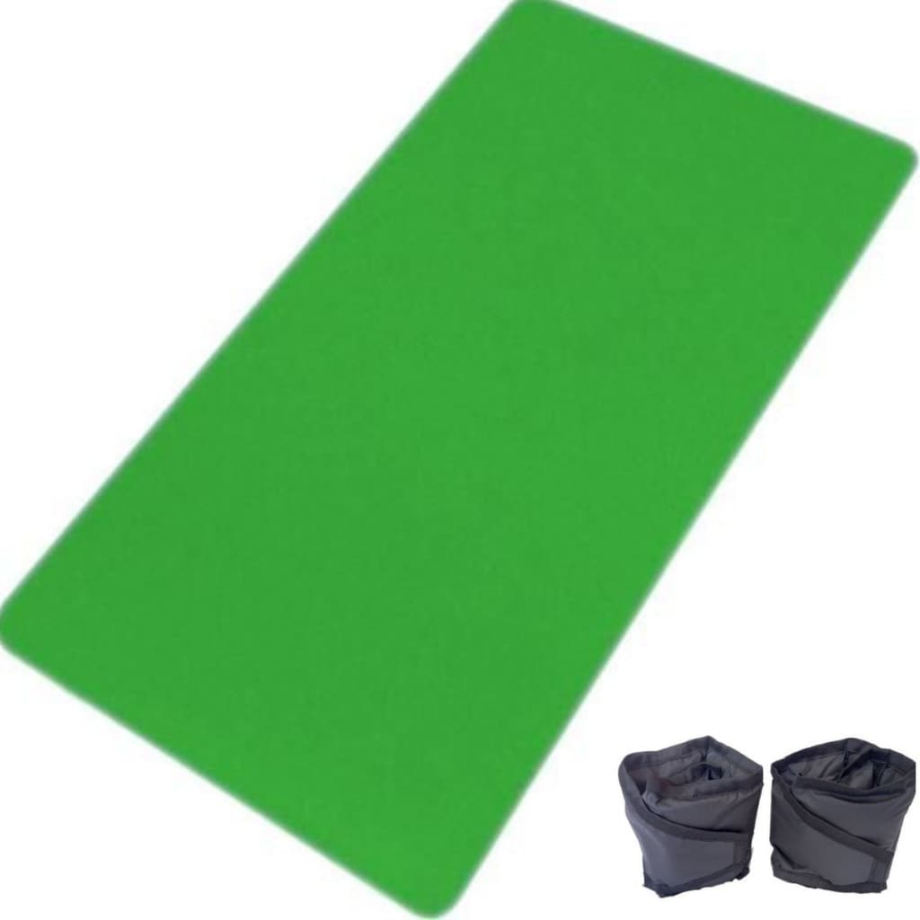 Kit –  PAR Caneleira 1kg + Colchonete 90x40cm VERDE
