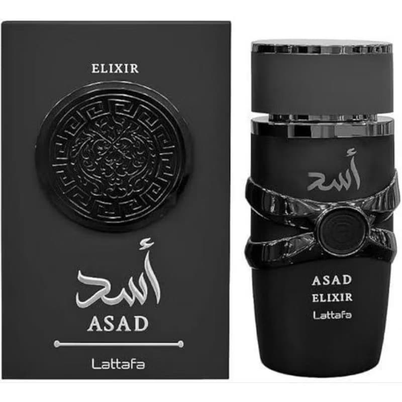Perfume Árabe Asad Elixir Lattafa Eau De Parfum Original 100ML-Envio imediato