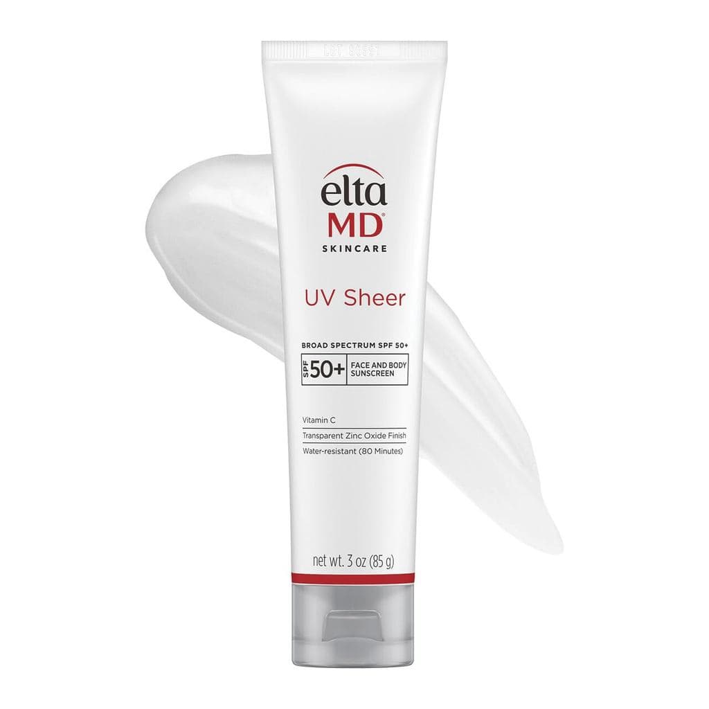 Protetor Solar Transparente EltaMD UV SPF 50+, Protetor Solar Sem Manchas Brancas, Contém Óxido de Zinco Transparente e