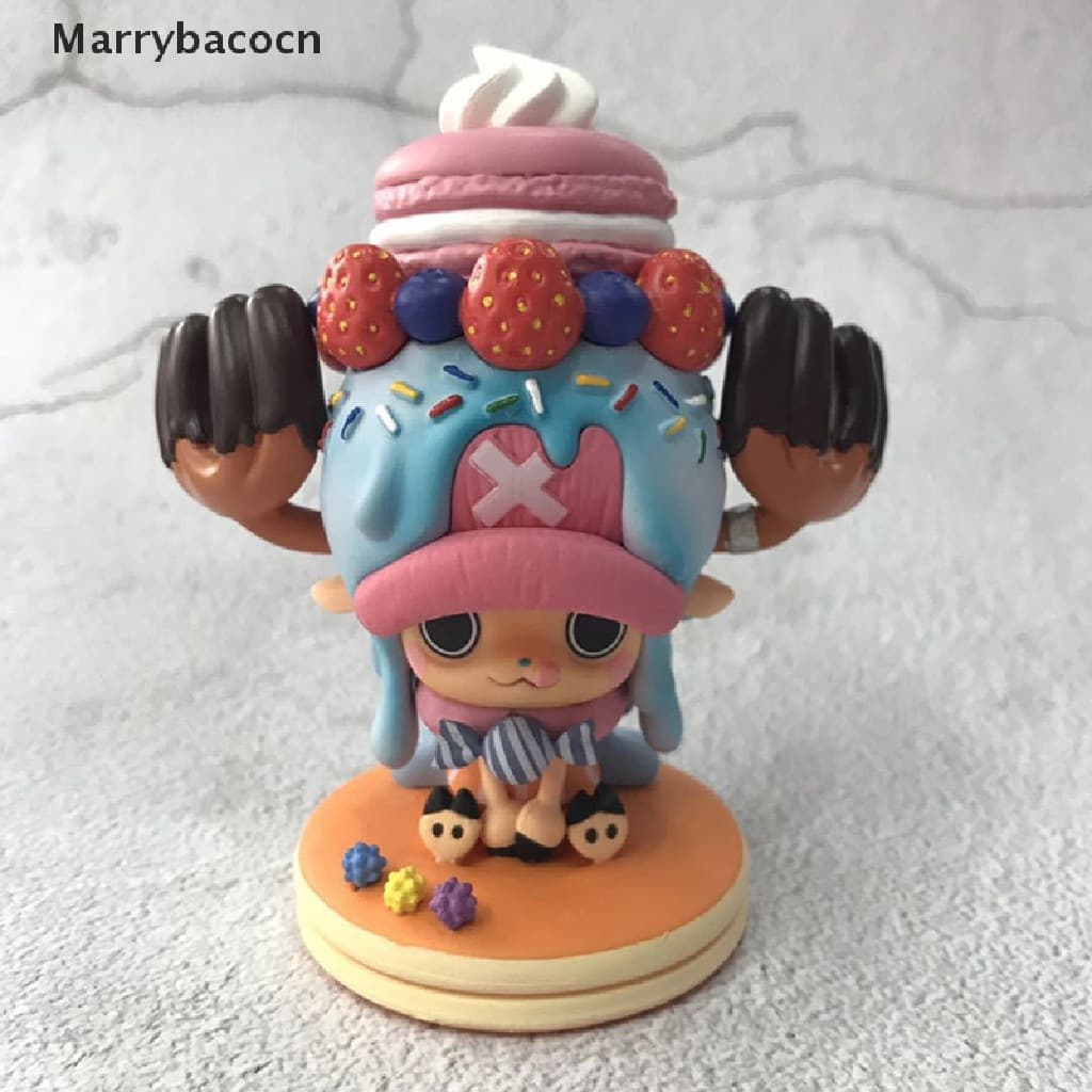 [11cm Anime Tony Chopper Candy Cake Action Figure Colecionável Figurino Brinquedos COD