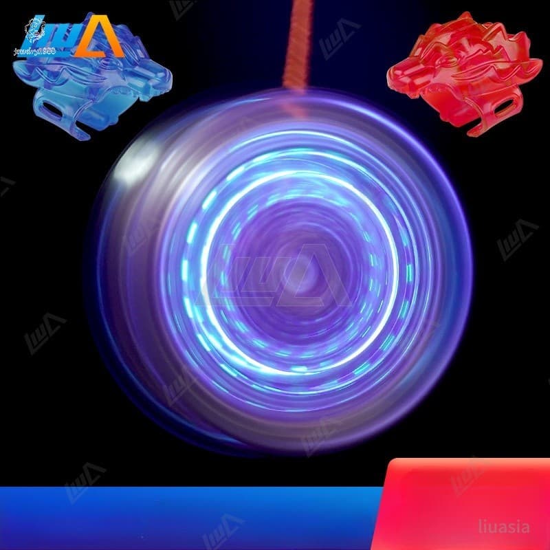 Bola De Ioiô Piscante Colorida-Brinquedo De Reciclagem Automática Para Meninos