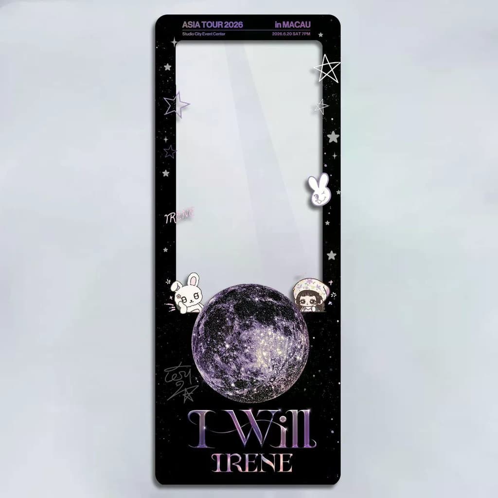 Venda quente Novo produto IRENE Bae Joo Hyuna 2026 Macau Novo bilhete de concerto Hyuna Proteção de ingressos pequenos P