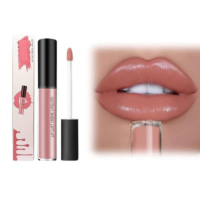 Batom Creme De Brilho Labial De 12 Cores , 2025 Maquiagem Hidratante À Prova D'água De Longa Duração , De Gelatina Natur