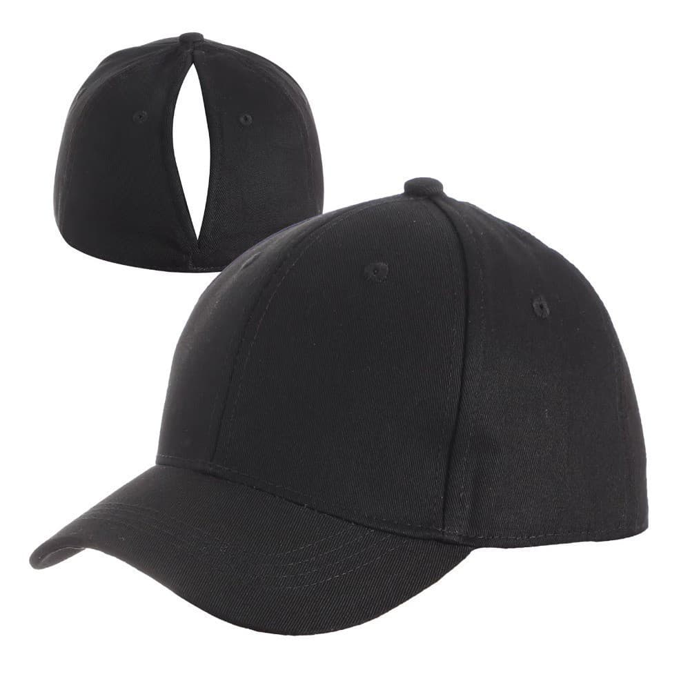 Boné de rabo de cavalo autoabsorvente magnético feminino, adequado para corrida, tênis, golfe, secagem rápida