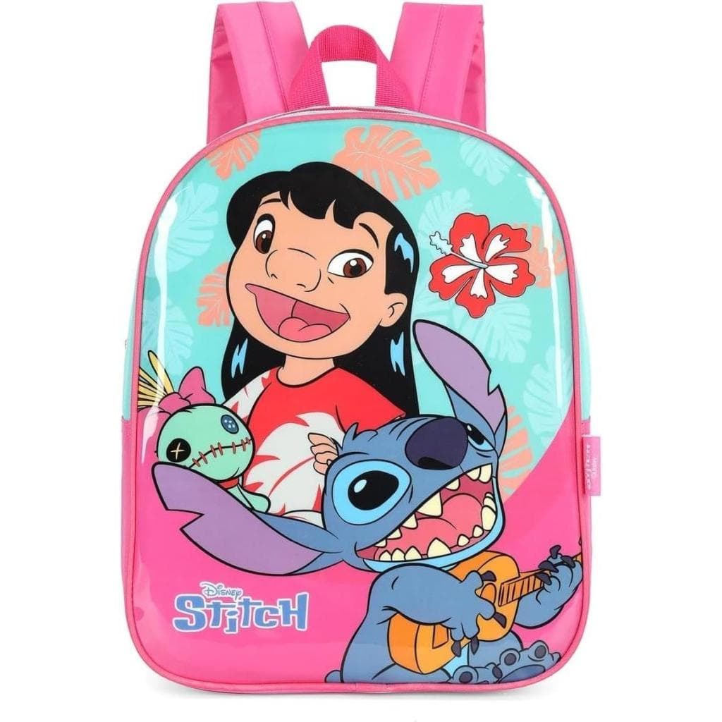Mochila Infantil Stitch Luxcel Escolar Unissex Mochila Infantil Stitch Luxcel Escolar Unissex - Único Pink