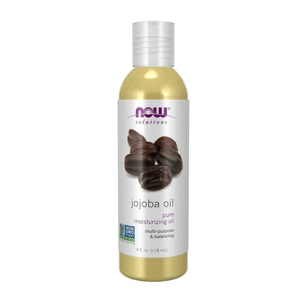 NOW Foods Solutions, Óleo de Jojoba, 100% Puro e Hidratante, Óleo Multiuso para Rosto, Cabelo e Corpo, 4 Onças