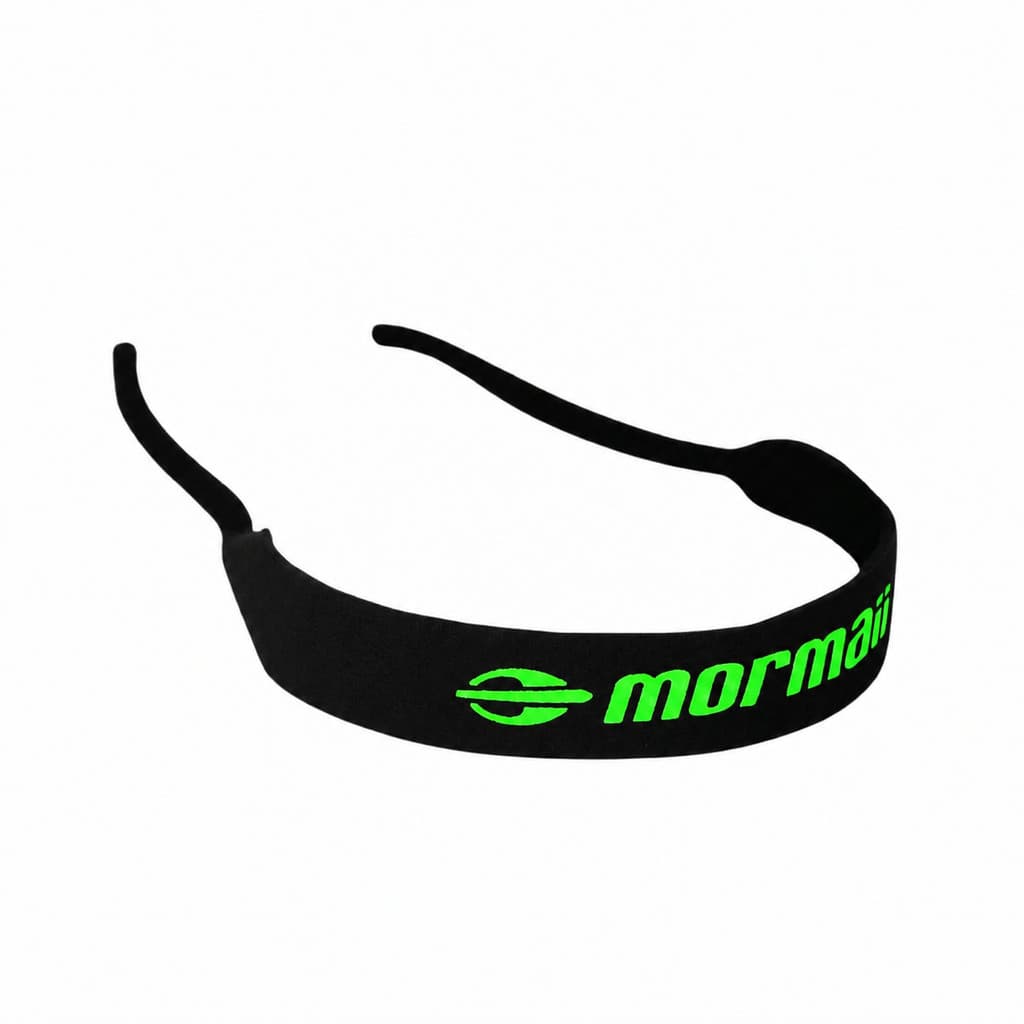 Cordão de Segurança p/ óculos Neoprene Mormaii Preto e Verde