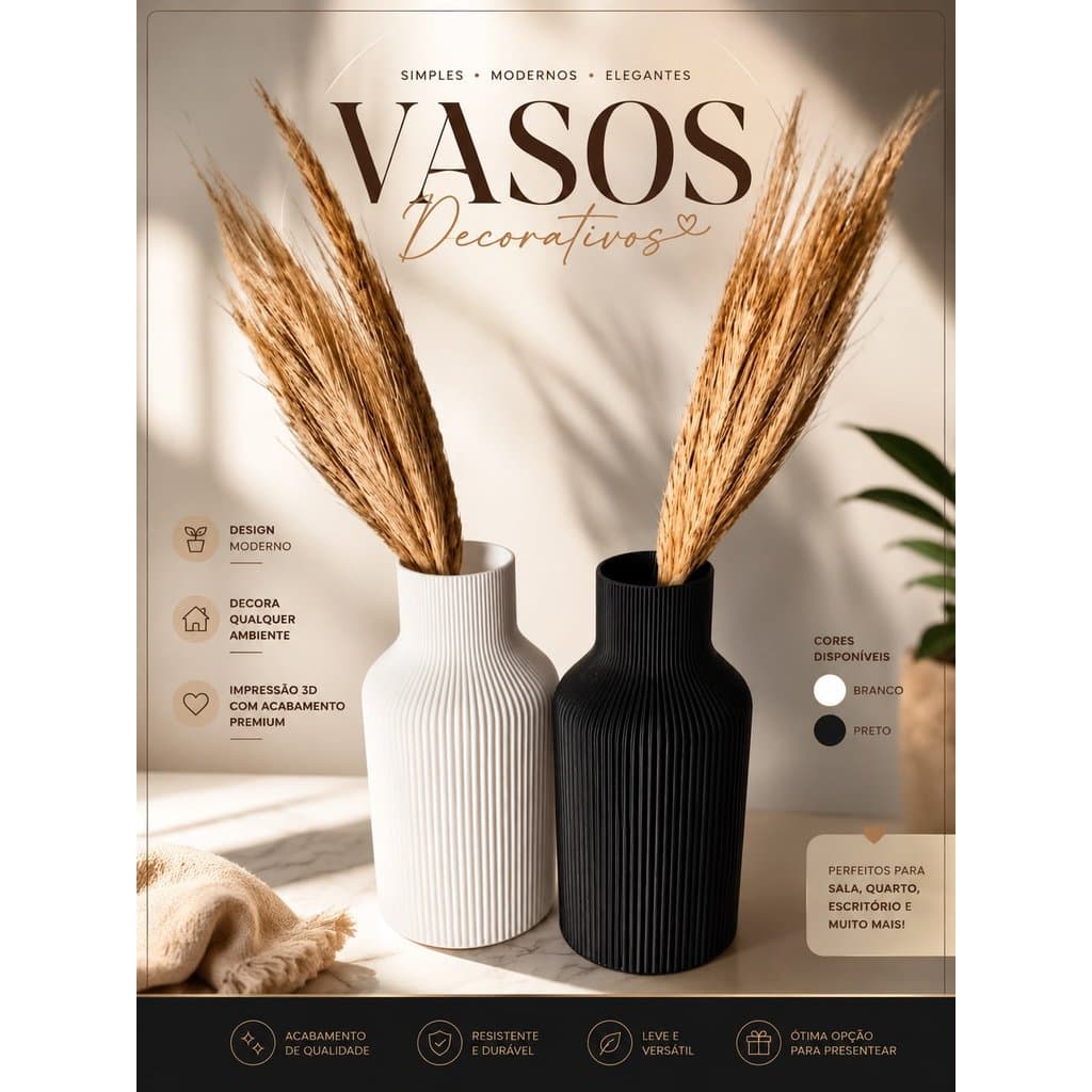 Vaso Cachepot  Riscado Tifanny - impressão 3D ENVIO EM 24 Horas