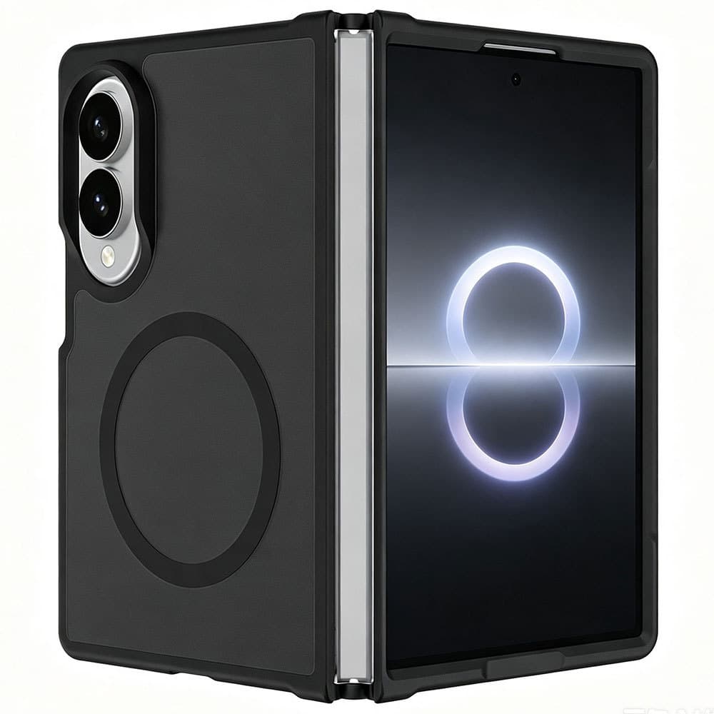 Capa Para Samsung Galaxy Z Fold 8 Com Magnética , Fina , Fosca , Rígida , À Prova De Choque , Protetora Ultra/Fold7 6