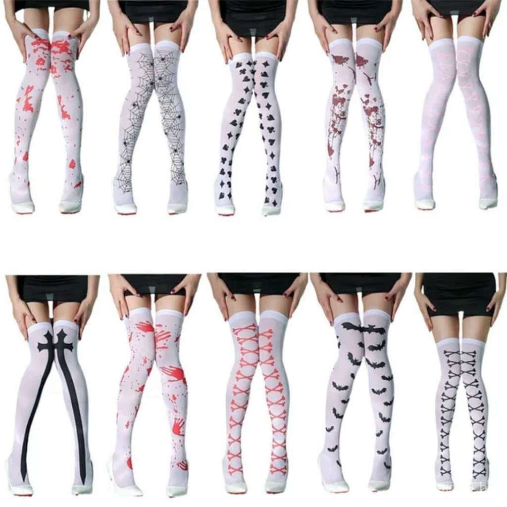 Meia calça 7/8 para festas de fantasias, cosplays [ várias variações ] - H&N BAZAR -