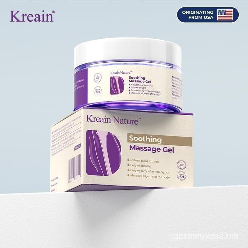 Creme para Articulações com Colágeno Natural Kreain - Fórmula Suave e Amiga da Pele