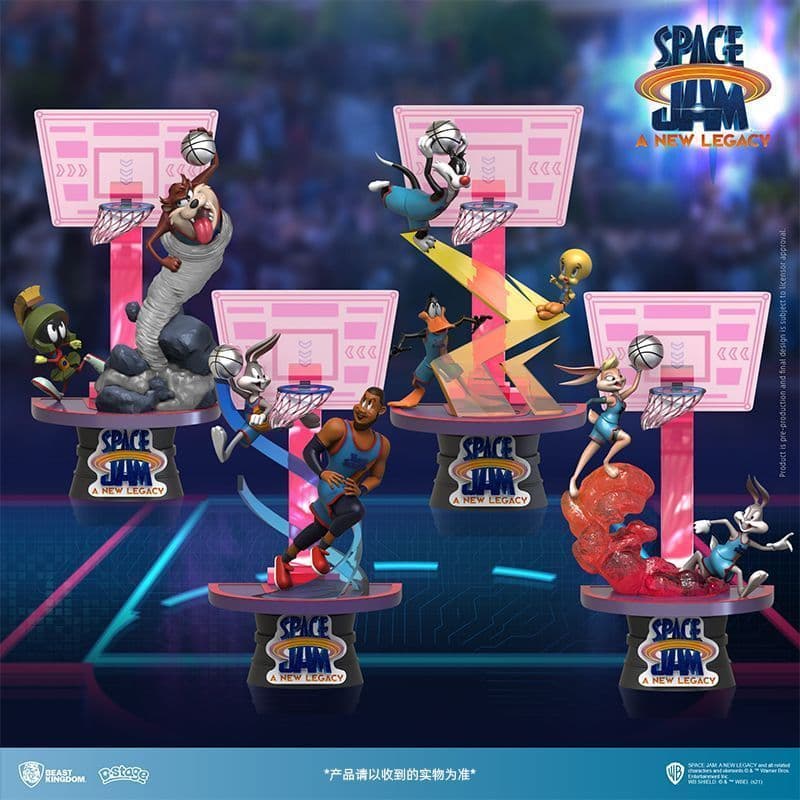 Genuíno Air Slam Dunk 2 James Bunny Pug e James Trendy Play Figure Trendy Desktop Decoração Presente S