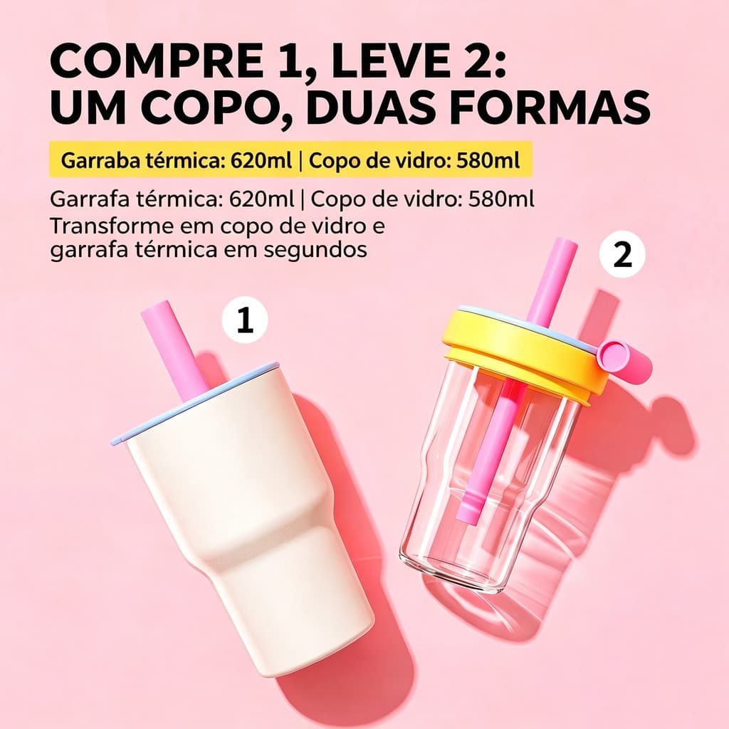 Garrafa t rmica ~ Novo estilo Copo de palha dopamina Copo térmico de aço inoxidável 304 Copo térmico de alta aparência V
