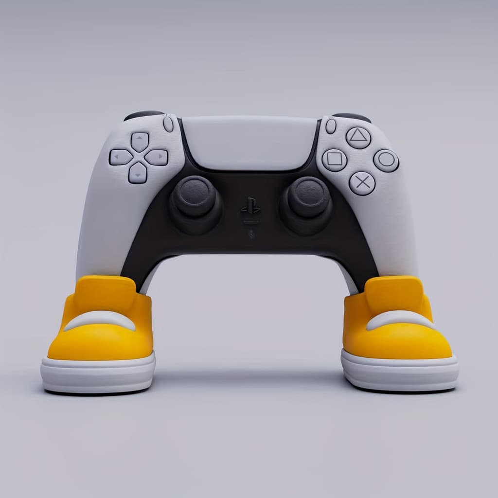 Cross-Border novo estilo gamepad divertido colorido sapato suporte gamepad Universal para Xbox portátil