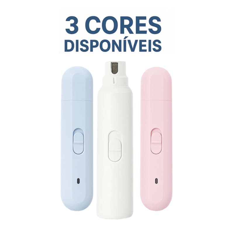 Lixador Elétrico De Unhas Pet Recarregável USB Com LED E Baixo Ruído Para Cães E Gatos MY MONKEY