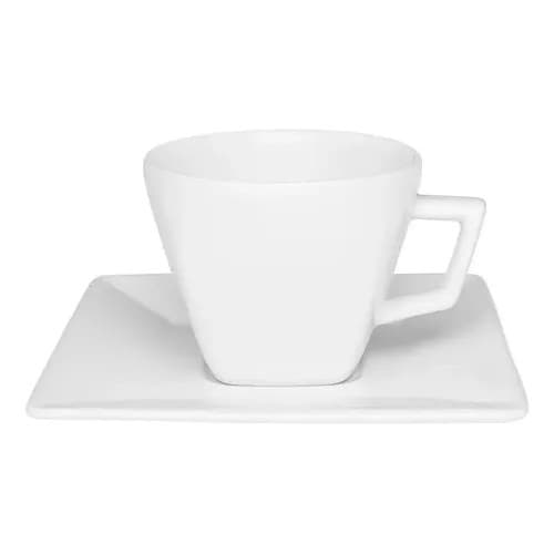 xicara e pires de cha quartier white oxford 200ml