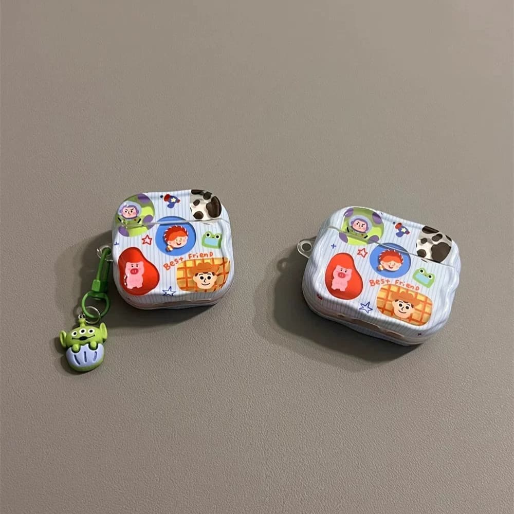 Bonito Dos Desenhos Animados Adequado Para airpodspro3 AirPods4 Sem Fio bluetooth Fone De Ouvido Caso Novo pro2 Capa