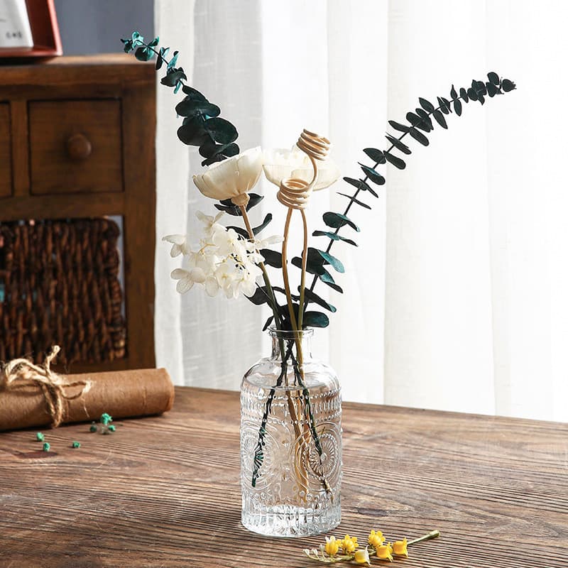 [Estoque pronto] Fragrância de hotel sem fogo aromaterapia em relevo nórdico decorações para casa desodorante hotel arom