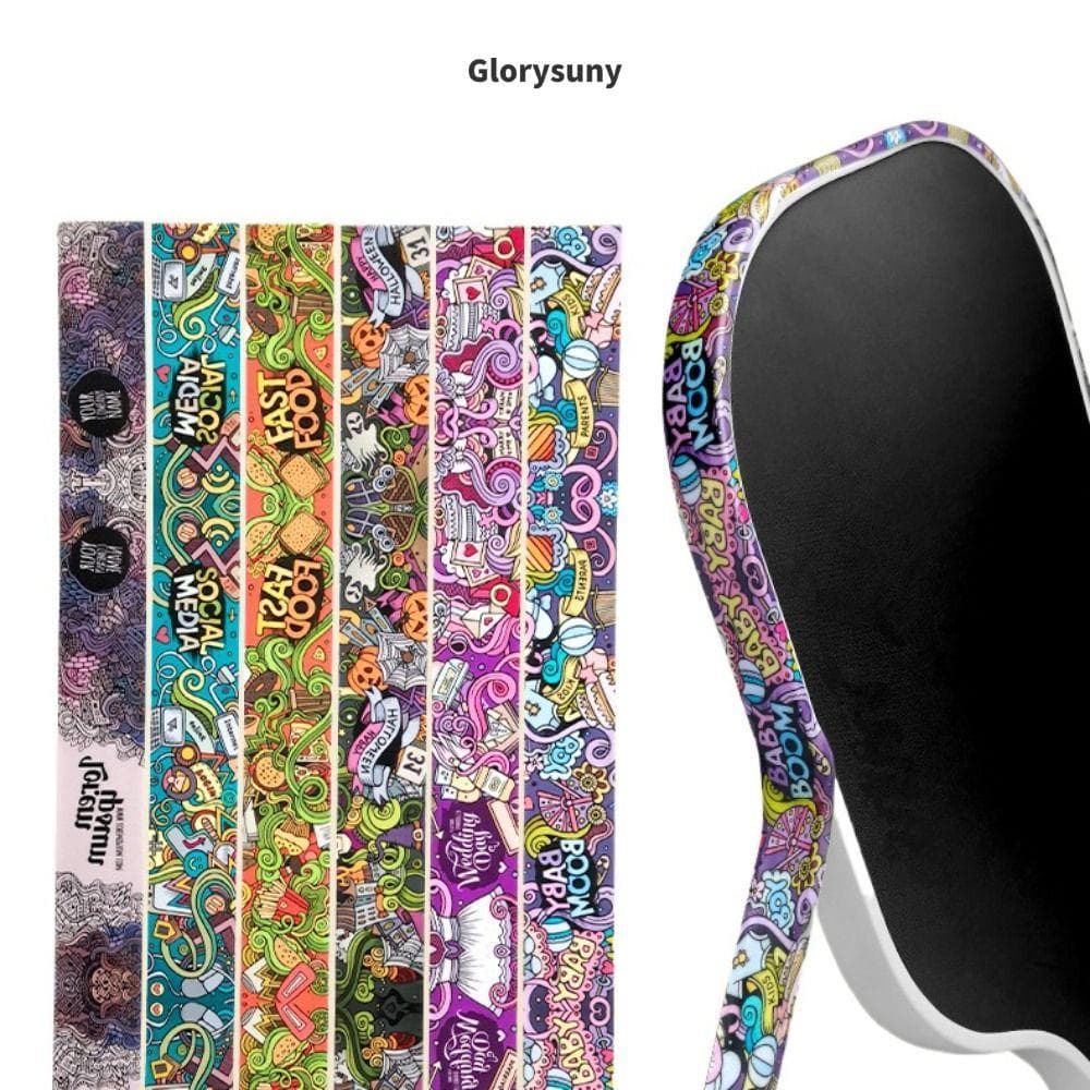 Adesivo De Borda De Raquete De Pickleball GLORYSUNY , Fita Protetora De Quadro De Absorção De Choque De 16 Mm