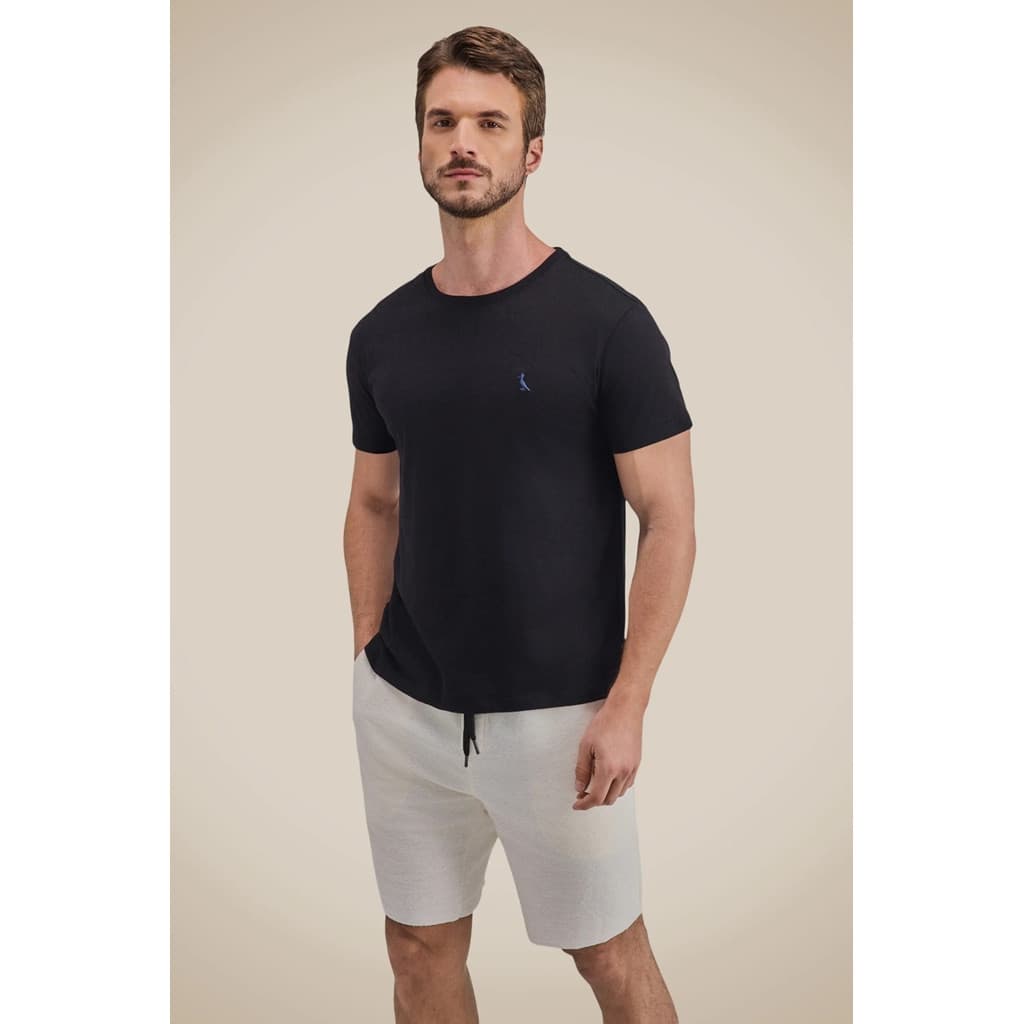 Camiseta Careca Preto Reserva