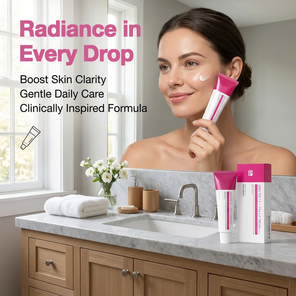 Creme Facial Arbutin Niacinamida, Bestseller Transfronteiriço, com 7% de Arbutina e 4% de Ácido Tranexâmico