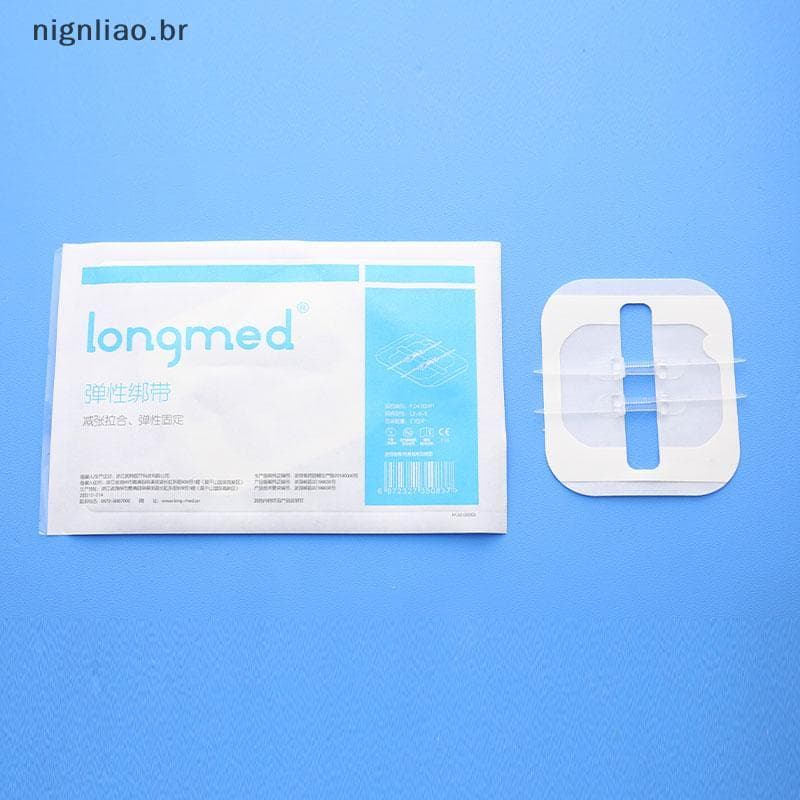 nignliao Zipper Band-aid Dispositivo De Fechamento De Feridas Indolor Remendos De Curativo Sem Sutura BR