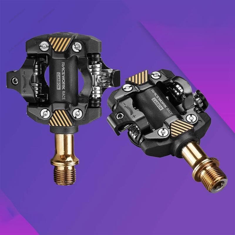 Brs0racework Pedal De Bicicleta MTB Pedais SPD Com Travamento Automático Grampos Para Mountain Bike Rolamento Apoio Os P