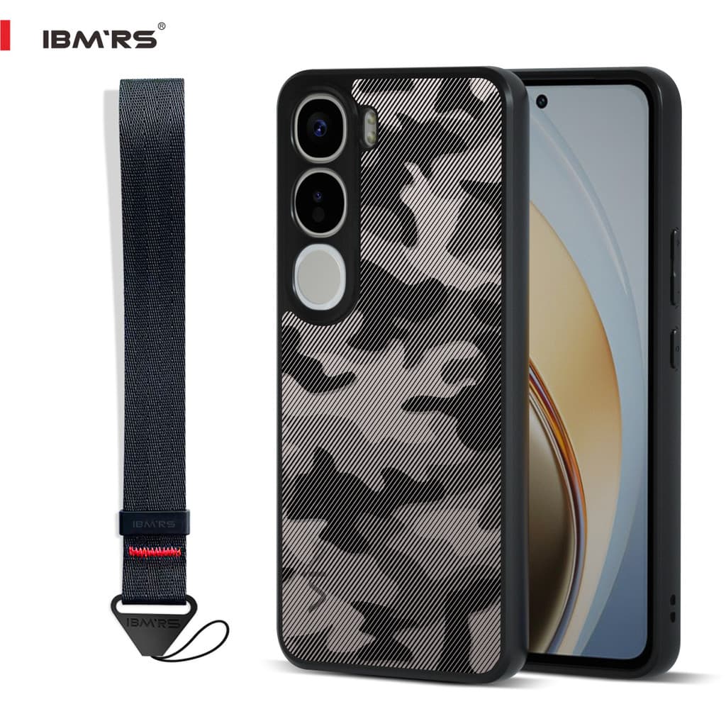 Caso À Prova De Choque Para VIVO Y300 Y200 V40 Lite Com Cordão Anti Perda Capa De Proteção Total