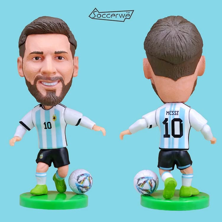 C Ma Merchandise Ba Ornamentos Figura-Fabricado Copa do Mundo Estrela Rei Boneca Lembrança Argentina Rosa Modelo