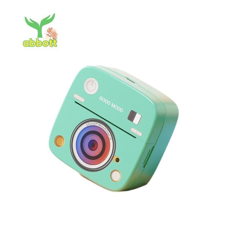 [Quick A] Adesivo De Papel Térmico Mini Impressora C1 Modelo De Câmera Portátil Térmica Fotográfica