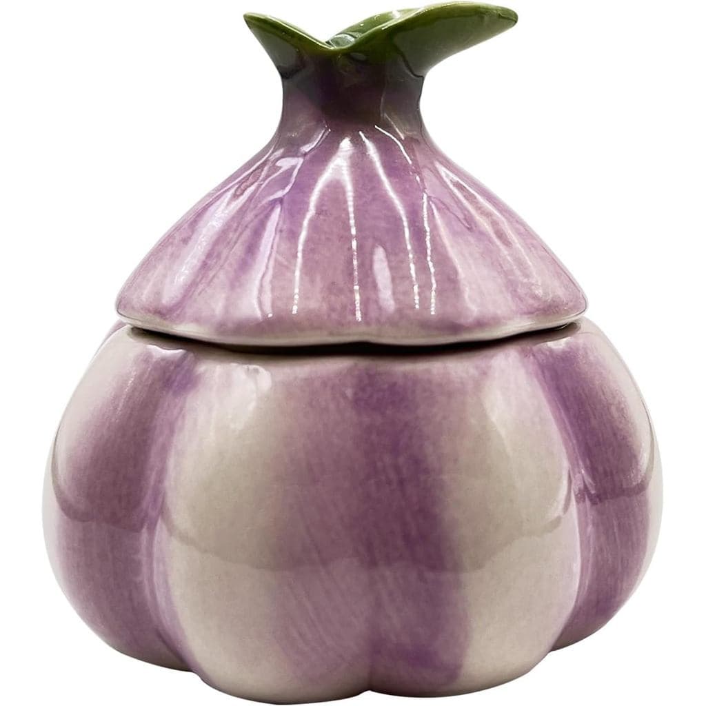 Pote de Cerâmica em Forma de Cebola, Recipiente de Armazenamento com Tema de Comida, Organizador Versátil para Joias, Do