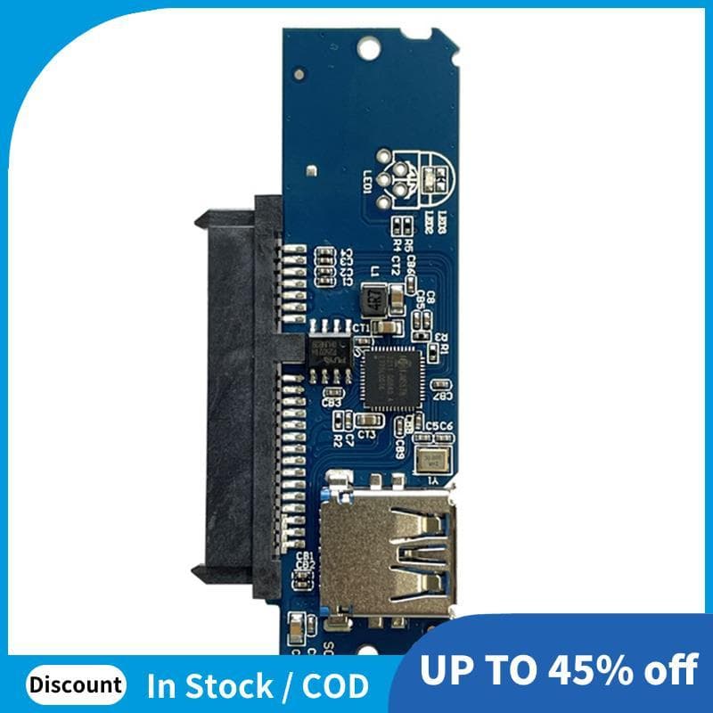 Conversor HDD SATA Para USB 3.0 De 2.5 Polegadas , Disco Rígido Externo Adaptador De Cartão De Expansão Apenas SSD