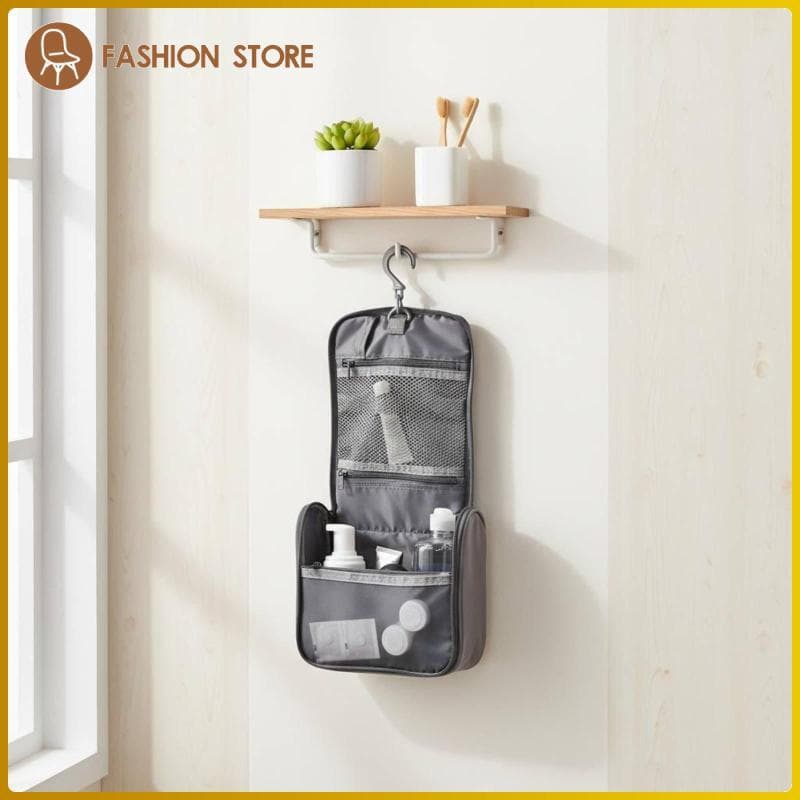 [Wishshopeelq] Bolsa De Higiene Suspensa Com Vários Compartimentos Estojo Cosmético Suspenso Reforçado Para Transporte O
