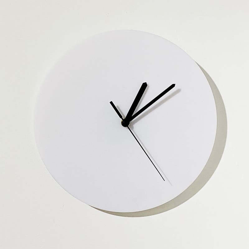 Diy diy relógio Dial crianças artesanal relógio criativo rosto caseiro redondo simples saltando segundo movimento pontei