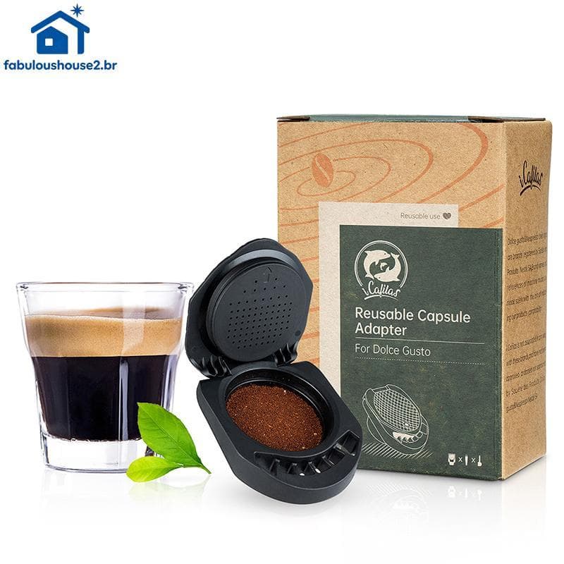 Adaptador De Cápsula Reutilizável FABUL Para Conversor De Café Dolce Gusto Compatível Com Genio