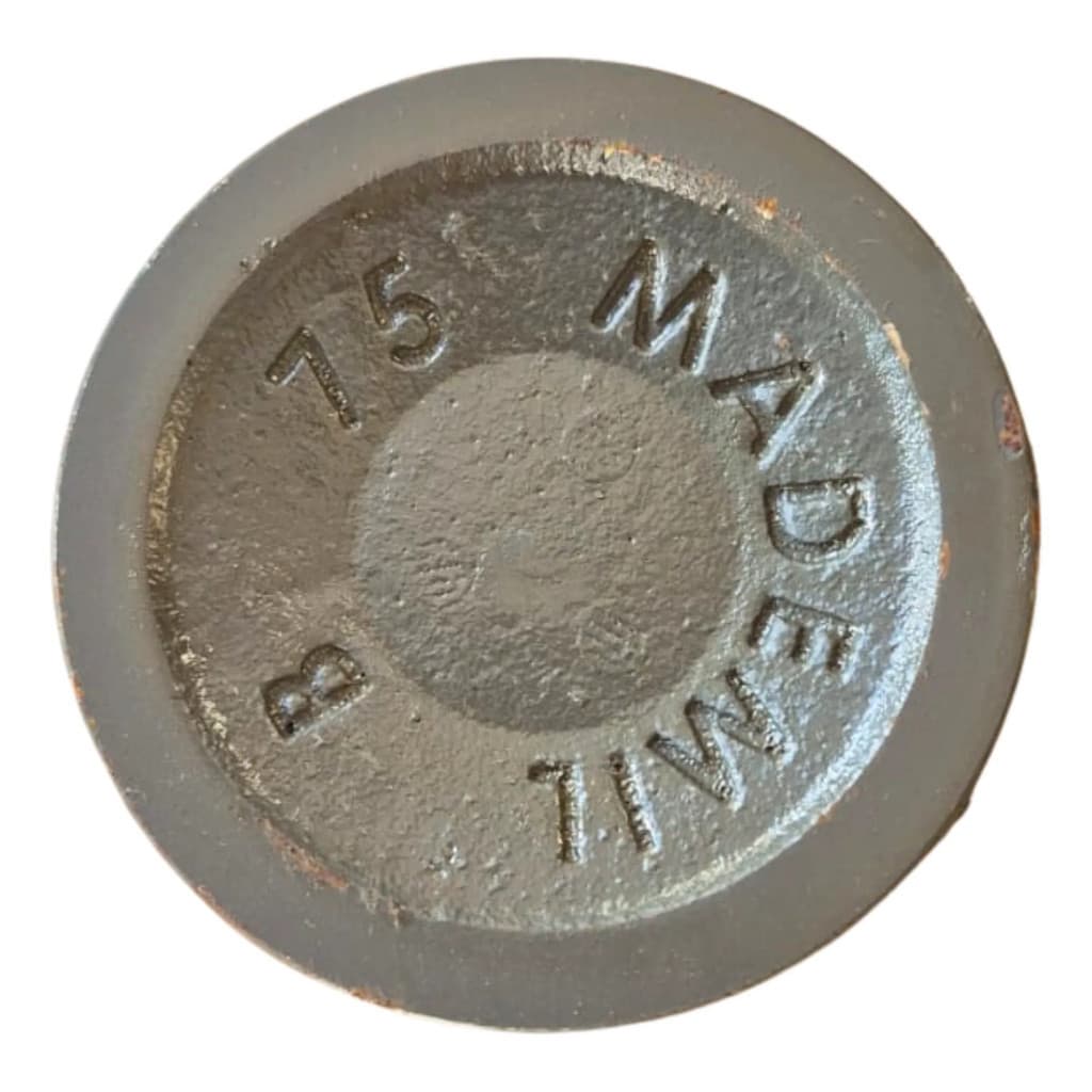 Polia De Ferro Fundido 75mm Com 2 Canais B - Mademil