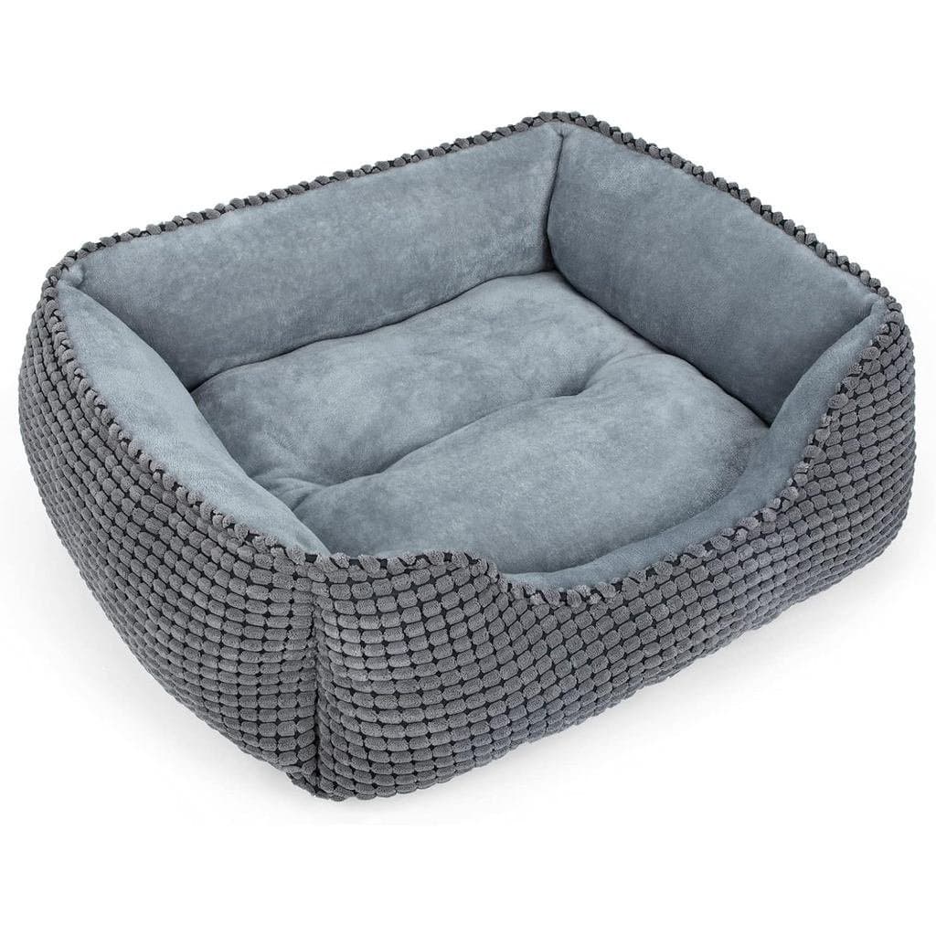 Cama para Cães MIXJOY para Cães Grandes, Médios e Pequenos, Cama Retangular Lavável para Filhotes, Camas Macias e Calman